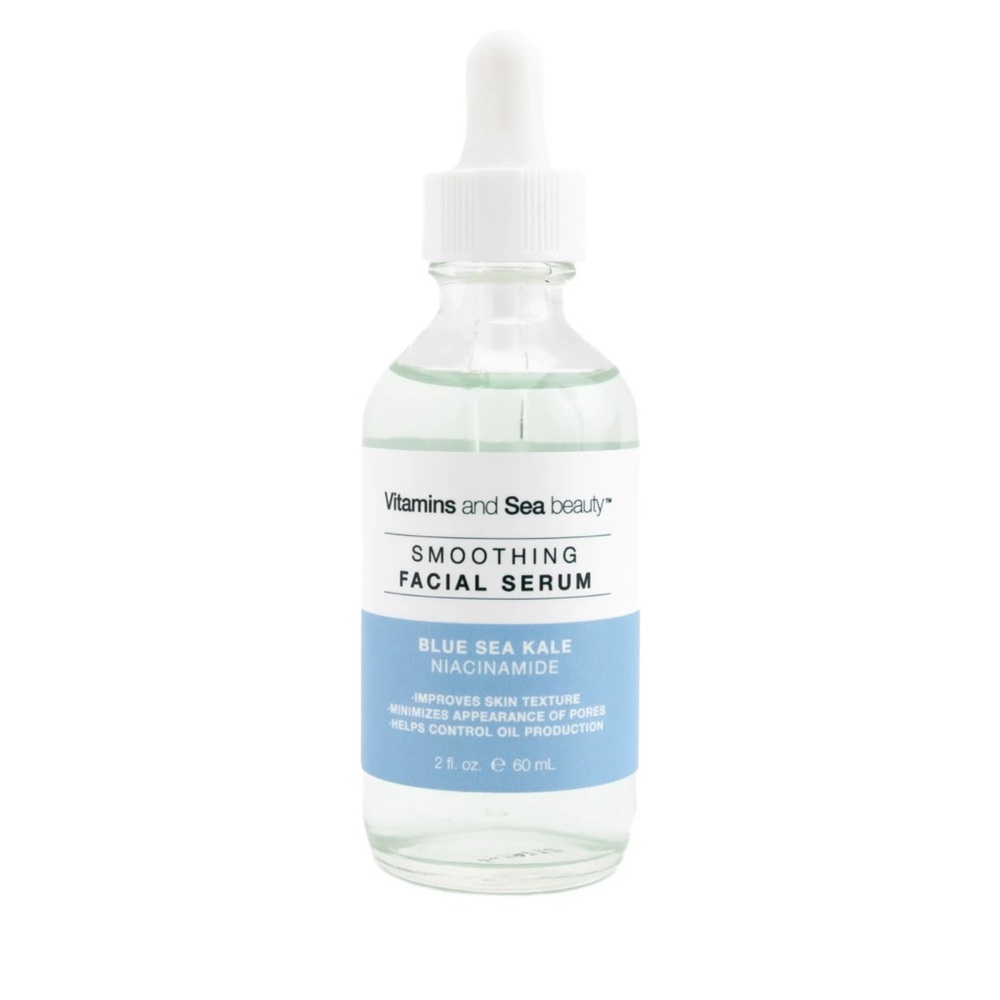 G23. Vitamins and Sea Beauty Smoothing Blue Sea Face Serum - 2Oz - No Cancels